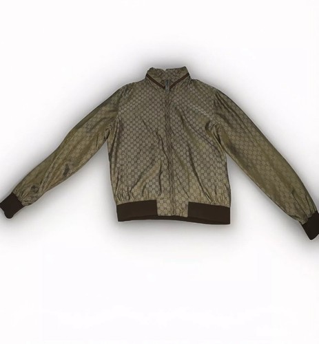 Giacca a vento Gucci da collezione edizione limitata firmata Guccissima GG 56