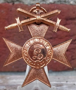 Baviera Cruz al Mérito Militar 3. Clase Orden Cruz de Hierro Signo de Honor Orig. - Imagen 1 de 3