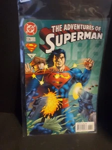 Adventures of Superman #536 - 1987 series DC comics VF+ [t" - Picture 1 of 2