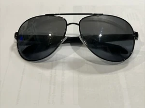NEW Genuine PRADA BENBOW Silver Mirror Aviator Sunglasses PS 53PS 5AV5L0 SPS 53P - Picture 1 of 5
