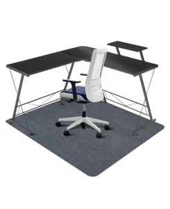 Desk Chair Mat Carpeted, Premium Rug Floor protector for Office, ++NEW++ - Picture 1 of 6