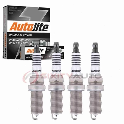 4 bujías Autolite doble platino para Jeep Renegade 2015-2018 2,4 L ht Foto 1 de 4