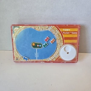 Vintage 1975 Tomy Pocket Speedway Game 7039 Handheld Car Racing Toy Grand Prix - Picture 1 of 5