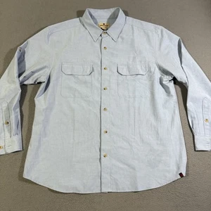 Woolrich Shirt Mens XL Long Sleeve Button Up Lightweight Performance Pocket - Picture 1 of 6