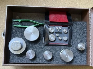 BECHERINI PRECISION CALIBRATION WEIGHT SET 1KG 1LB 200G 500G 100G 50G 20G ETC. - Picture 1 of 5