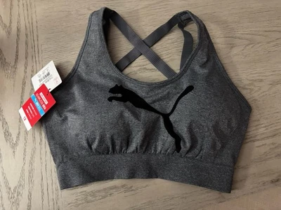 Sujetador PUMA Talla Grande 1X Drycell Soporte Bajo Sin Costuras Tirantes Espalda Corredora Precio de venta sugerido por el fabricante $30 Foto 1 de 3