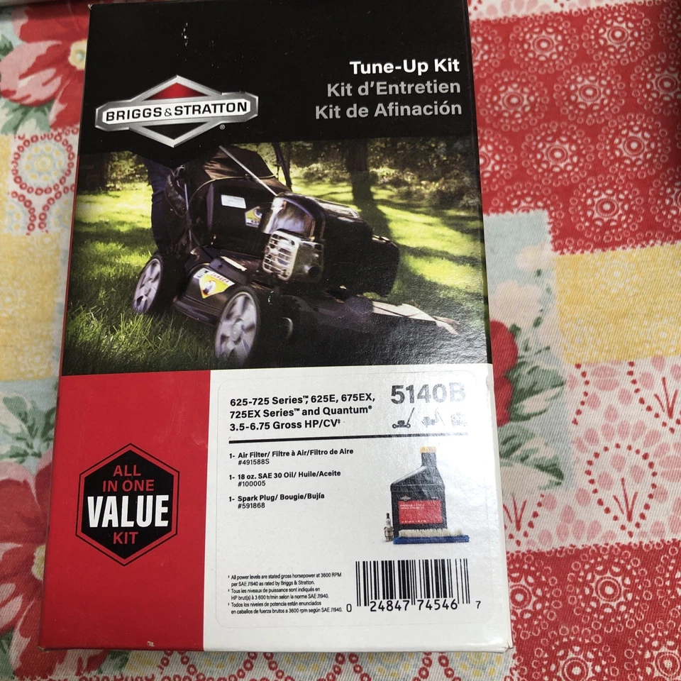 Kit de puesta a punto de repuesto original Briggs and Stratton OEM # 5140B Foto 1 de 1
