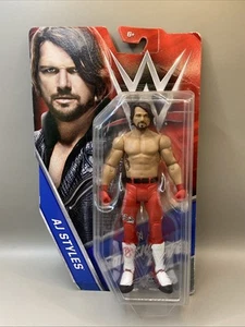 AJ Styles WWE Mattel Basic Series New Sealed - Picture 1 of 2