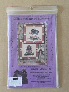 Dos edredones de pared fáciles "Merry Sunshine's Flowers" de Leslie Beck ENVÍO GRATUITO  - Imagen 1 de 1