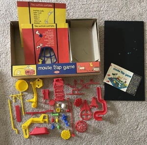 VINTAGE IDEAL 1963 MOUSE TRAP BOARD GAME MODEL 2601-3 COMPLETE And Nice! - Picture 1 of 12