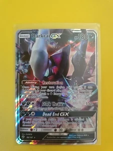 Pokémon TCG Darkrai GX Burning Shadows 88/147 Holo Ultra Rare - Picture 1 of 6