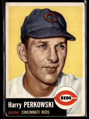 1953 Topps Harry Perkowski EX/MT Set Break #236 - Image 1 of 2