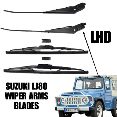 Suzuki Lj80  Wiper Arms And Blades LHD 11" - Image 1 of 4