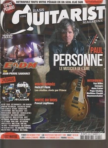 GUITARIST & BASS N°294 PAUL PERSONNE / RIFFS DE L ANNEE / SAVAGES / VAN WILKS - Bild 1 von 2