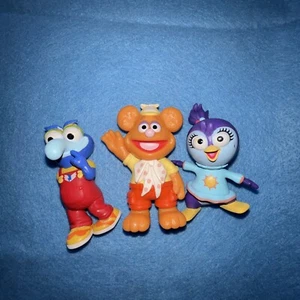 Disney Junior Muppet Babies Playroom Figures Lot Of 3 Gonzo Summer Fozzie - Picture 1 of 9