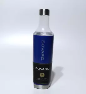 NEW Sovaro 18oz Stainless Tumbler Infuser Bottle Blue - Fruit Cocktails Yum - Picture 1 of 4
