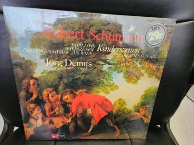 Sealed NEW Demus, Jorg Piano Schumann Piano recital BASF 2 LP Set  ED 1 - Bild 1 von 4