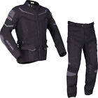 Richa Infinity 2 Adventure Motorcycle Jacket & Trousers Black Kit Bike Wateproof