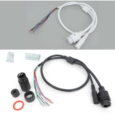 9core POE LAN cable for camera module RJ45 DC power 12V without 4/5/7/8 wire - Image 1 of 4