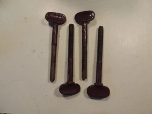1908 1909 REO Hood Latches, holds the hood down, Set of 4, Vintage, Antique - Picture 1 of 2