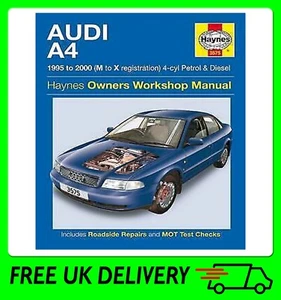 Haynes Manual Audi A4 1995-2000 (M-X Reg) Petrol & Diesel (3575) - Picture 1 of 1