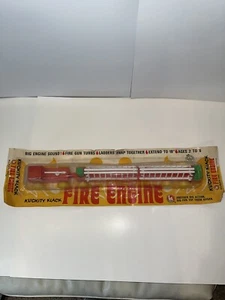 VINTAGE Fire Engine Toy Truck / Kusan Inc. Made In USA - Picture 1 of 9
