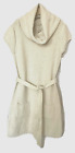 SARSAPARILLA girls jersey beige cotton short sleeve belted dress sz. M (10-12)