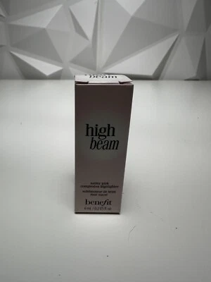 Benefit Cosmetics High Beam Satiny Pink Liquid Complexion Highlighter 6ml NWOB - Image 1 of 2