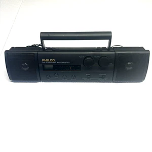 VINTAGE-PHILCO Tm LCD Alarm Clock Radio Receiver Model # 124K - Tested Works - Picture 1 of 10