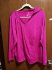 Lane Bryant Active Hot Pink Hoodie Size 18/20