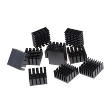10 Pcs 20x20x10mm Heat Sink Heatsinks Cooling Aluminum Radiator Sm OIMBUK