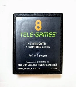 Night Driver ATARI 2600 Video Game Cartridge Only 1980 Tested (Tele-Games) - Picture 1 of 5