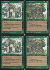 MTG: GORILLA CHIEFTAIN dual art Alliances COMMON; played, Excellent condition x4