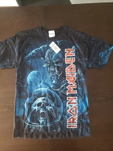 DS Iron Maiden Shirt Adult MEDIUM Final Frontier Concert Tour Alien - Picture 1 of 14
