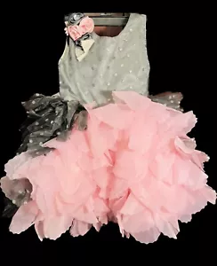 Sarrah|Toddler Tutu Dress|2T|Bithday|Pink|Flare|Ethnic|Partywear|Elegant|Paegant - Picture 1 of 1