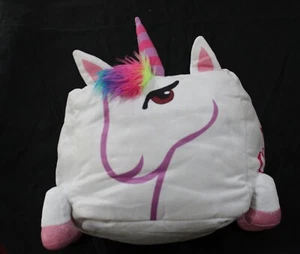Large JoJo Siwa White Unicorn Square Sit on Nickelodeon 2017 - Picture 1 of 8