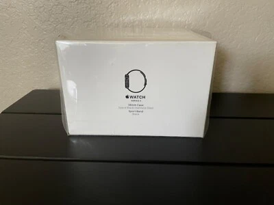 CIB Apple Watch Series 2 38mm Stainless Steel Case Black Sport Band WiFi Only - Image 1 of 4