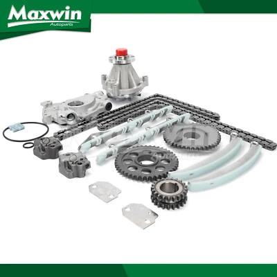 Timing Chain Kit Oil Water Pump Fit Ford E-150 Econoline Expediton F-150 4.6L - Изображение 1 из 4