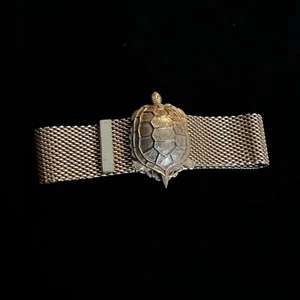 Vintage Miriam Haskell Turtle Bracelet - Picture 1 of 11