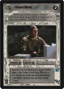 Corporal Marmor (Death Star II) | Decipher Star Wars CCG | NM/LP - Bild 1 von 1