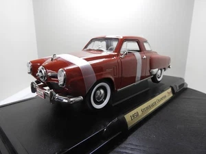 Road Signature 1/18 Scale 92478 - 1950 Studebaker Champion - Red - Foto 1 di 14
