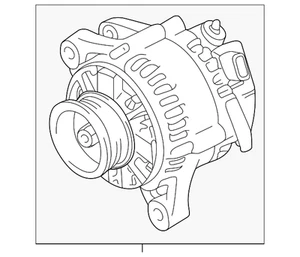 Genuine Toyota Alternator 27060-31410 - Picture 1 of 2
