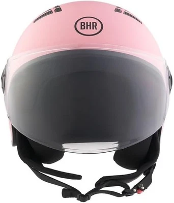 CASCO SCOOTER MOTO BHR JET DEMI-JET 834 FLOW OMOLOGATO ECE 22.06 ROSA DA M a XL