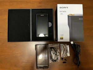 SONY NW-WM1A Black WM1 Series Walkman Digital Audio Player Used Tested - Picture 1 of 13