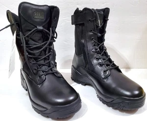5.11 ATAC TAKTISCHE STIEFEL Herren Größe 8R 8" seitlicher Reißverschluss leicht Leistung #12001 - Bild 1 von 13