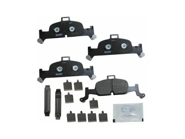 Front Brake Pad Set For 2018 Audi A5 Quattro AWD 2.0L 4 Cyl FI GAS HY971BN Foto 1 de 1