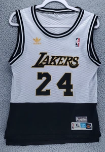 Adidas Lakers Kobe Bryant Trikot XL #24 Hardwood Classics weiß schwarz - Bild 1 von 9