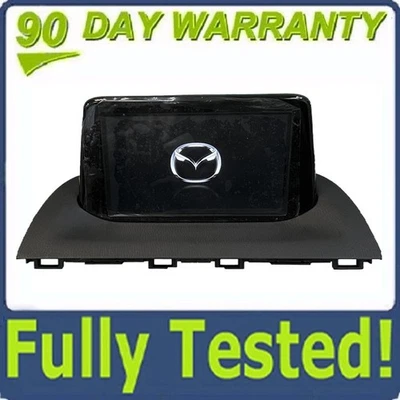 Refurbished 2017 - 2018 Mazda 3 OEM Information Navigation Display System - Image 1 of 4