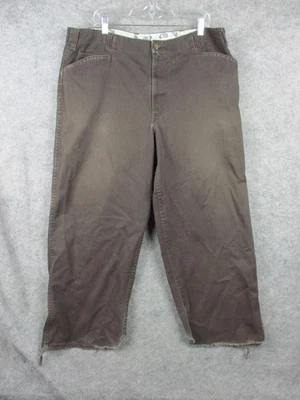 Vintage Ben Davis Pants Mens 40 Brown skater Baggy wide Leg Distressed Workwear - Image 1 of 4