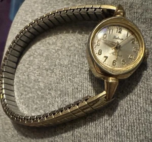 10k RGP Belmar Bezel Watch Steel back manual wind great condition - Picture 1 of 15